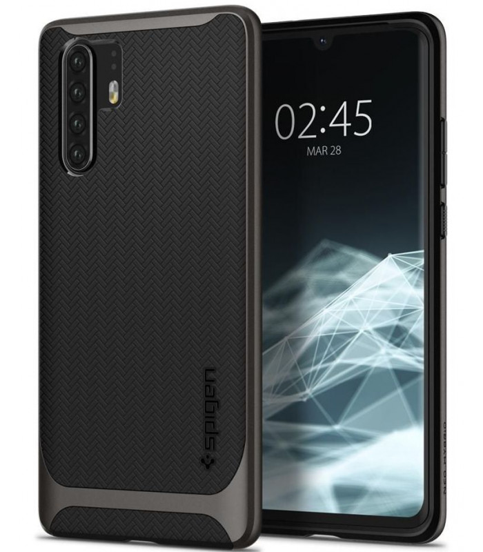 Pilkas dėklas Huawei P30 Pro telefonui "Spigen Neo Hybrid