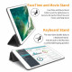 Juodas atverčiamas dėklas Apple iPad Air planšetei "Tech-Protect Smartcase"