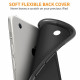Juodas atverčiamas dėklas Apple iPad Air planšetei "Tech-Protect Smartcase"