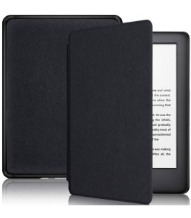 Juodas atverčiamas dėklas Amazon Kindle 10 2019 skaityklei "Tech-Protect Smartcase"