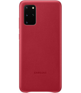 Originalus raudonas dėklas "Leather Cover" Samsung Galaxy S20 Plus telefonui "EF-VG985LRE"