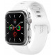 Skaidrus dėklas Apple Watch 4/5/6/SE (40mm) laikrodžiui "Spigen Ultra Hybrid"