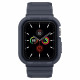 Pilkas dėklas Apple Watch 4 / 5 / 6 / 7 / 8 / 9 / SE (44 / 45 mm) laikrodžiui "Spigen Rugged Armor PRO"
