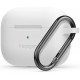 Baltas dėklas Apple Airpods Pro 1 ausinėms "Spigen Silicone Fit"