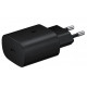 Originalus Samsung juodas Fast Charge 25w (3A) USB-C pakrovėjas "EP-TA800EBE"