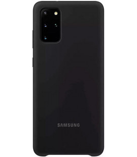 Originalus juodas dėklas "Silicone Cover" Samsung Galaxy S20 Plus telefonui "EF-PG985TBE"