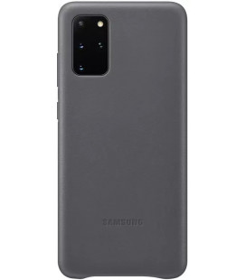 Originalus pilkas dėklas "Leather Cover" Samsung Galaxy S20 Plus telefonui "EF-VG985LJE"