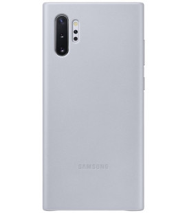 Originalus pilkas dėklas "Leather Cover" Samsung Galaxy Note 10 Plus telefonui "EF-VN975LJE"