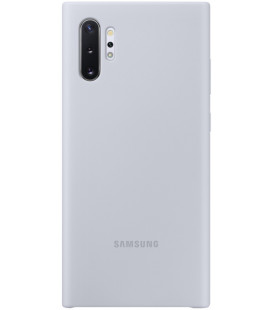 Originalus pilkas dėklas "Silicone Cover" Samsung Galaxy Note 10 Plus telefonui "EF-PN975TSE"