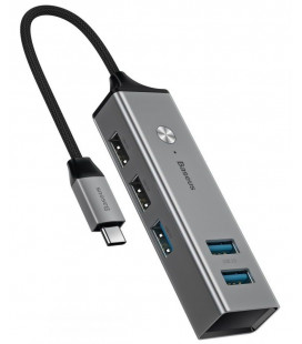Adapteris Type-C - USB 5in1 "Baseus D0G"