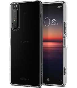 Skaidrus dėklas Sony Xperia 1 II telefonui "Spigen Liquid Crystal"