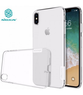 Skaidrus silikoninis dėklas Apple iPhone XS Max telefonui "Nillkin Nature"