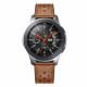 Ruda apyrankė Samsung Galaxy Watch 46mm laikrodžiui "Tech-Protect Leather"