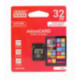 Atminties korta Goodram microSD 32Gb (class 10) + SD adapter