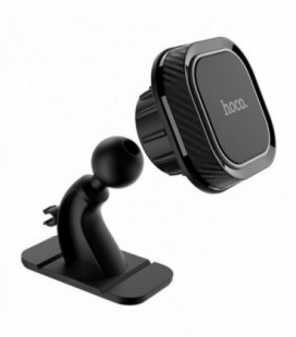 Automobilinis Universalus telefono laikiklis Hoco CA53, tvirtinamas ant prietaisų skydelio, magnetinis, juodas-pilkas