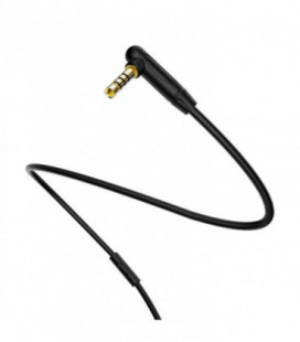 Audio adapteris 3,5mm į 3,5mm Borofone BL5 AUX su mikrofonu juodas