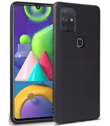 Juodas dėklas Samsung Galaxy M21 telefonui "Tech-protect Icon"