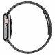 Juoda apyrankė Apple Watch 6 / 7 / 8 / 9 / 10 / SE / Ultra 1 / 2 ( 44 / 45 / 46 / 49 mm) "Spigen Modern Fit Band"