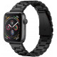 Juoda apyrankė Apple Watch 4 / 5 / 6 / 7 / 8 / 9 / SE / Ultra 1 / 2 (42 / 44 / 45 / 49 mm) laikrodžiui "Spigen Modern Fit Band"