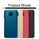 Juodas dėklas Xiaomi Redmi Note 9S/9 Pro/9Pro Max telefonui "Nillkin Frosted Shield"