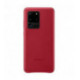 EF-VG988LRE Samsung Leather Cover for Galaxy S20 Ultra Red (EU Blister)