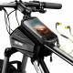 Juodas universalus telefonų dėklas dviračiams "Wildman Hardpounch XXL"