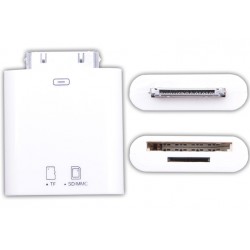 Adapteris iPad 2in1 (SD kortelių skaitytuvas)