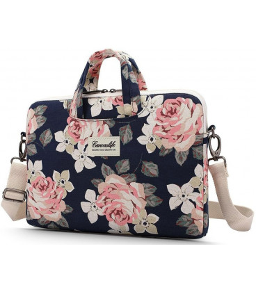 Universalus krepšys nešiojamiems kompiuteriams 13-14" "Canvaslife Briefcase Navy Rose"