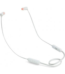 Baltos belaidės ausinės "JBL T110BT In Ear Bluetooth Headset"