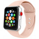 Smėlio spalvos apyrankė Apple Watch 4 / 5 / 6 / 7 / 8 / 9 / SE / Ultra 1 / 2 (42 / 44 / 45 / 49 mm) laikrodžiui "Tech-Protect Ic