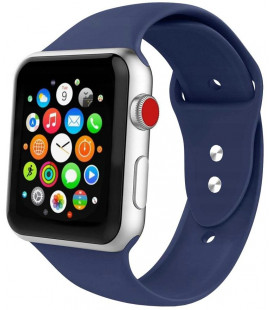 Mėlyna apyrankė Apple Watch 4 / 5 / 6 / 7 / 8 / SE / Ultra (42 / 44 / 45 / 49 mm) laikrodžiui "Tech-Protect Iconband"