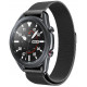 Juoda apyrankė Samsung Galaxy Watch 3 45mm laikrodžiui "Tech-Protect Milaneseband"