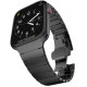 Juoda apyrankė Apple Watch 4 / 5 / 6 / 7 / 8 / 9 / SE / Ultra 1 / 2 (42 / 44 / 45 / 49 mm) laikrodžiui "Tech-Protect Linkband"