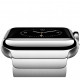 Sidabrinės spalvos apyrankė Apple Watch 4 / 5 / 6 / 7 / 8 / 9 / SE / Ultra 1 / 2 (42 / 44 / 45 / 49 mm) laikrodžiui "Tech-Protec