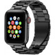 Juoda apyrankė Apple Watch 4 / 5 / 6 / 7 / 8 / 9 / SE / Ultra 1 / 2 (42 / 44 / 45 / 49 mm) laikrodžiui "Tech-Protect Stainless"