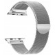 Sidabrinės spalvos Apple Watch 8 / 9 / 10 / 11 / 12 / SE / Ultra (44 / 45 / 46 / 49 mm) laikrodžiui "Tech-Protect Milaneseband"