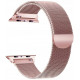 Rausva apyrankė Apple Watch 8 / 9 / 10 / 11 / 12 / SE / Ultra (44 / 45 / 46 / 49 mm) laikrodžiui "Tech-Protect Milanese"