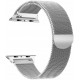 Sidabrinės spalvos apyrankė Apple Watch 4 / 5 / 6 / 7 / 8 / 9 / SE (38 / 40 / 41 mm) laikrodžiui "Tech-Protect Milaneseband"