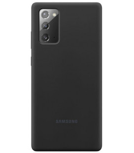 Originalus juodas dėklas "Silicone Cover" Samsung Galaxy Note 20 telefonui "EF-PN980TBE"
