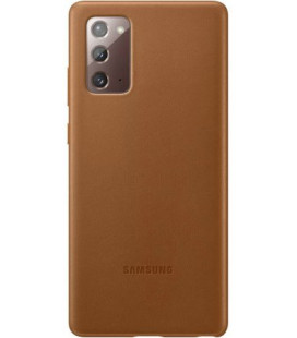 Originalus rudas dėklas "Leather Cover" Samsung Galaxy Note 20 telefonui "EF-VN980LAE"