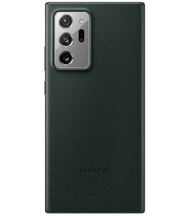 Originalus žalias dėklas "Leather Cover" Samsung Galaxy Note 20 Ultra telefonui "EF-VN985LGE"