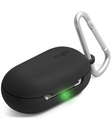 Juodas dėklas Samsung Galaxy Buds/Buds+ 