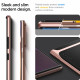 Bronzinės spalvos dėklas Samsung Galaxy Note 20 Ultra telefonui "Spigen Neo Hybrid"