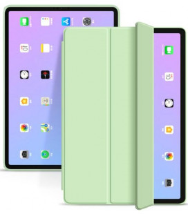 Žalias atverčiamas dėklas Apple iPad Air 4 / 5 / 6 / 2020 / 2022 / 2024 planšetei "Tech-Protect Smartcase"
