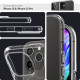 Skaidrus dėklas Apple iPhone 12/12 Pro telefonui "Spigen Liquid Crystal"