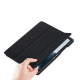 Juodas atverčiamas dėklas Samsung Galaxy Tab A7 10.4 T500/T505 planšetei "Tech-Protect Smartcase"