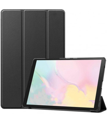 Juodas atverčiamas dėklas Samsung Galaxy Tab A7 10.4 T500/T505 planšetei "Tech-Protect Smartcase"
