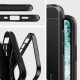 Pilkas dėklas Apple iPhone 12 Mini telefonui "Spigen Neo Hybrid"