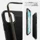Pilkas dėklas Apple iPhone 12 Mini telefonui "Spigen Neo Hybrid"