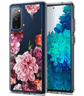 Dėklas su gėlėmis Samsung Galaxy S20 FE telefonui "Spigen Cyrill Cecile Rose Floral"